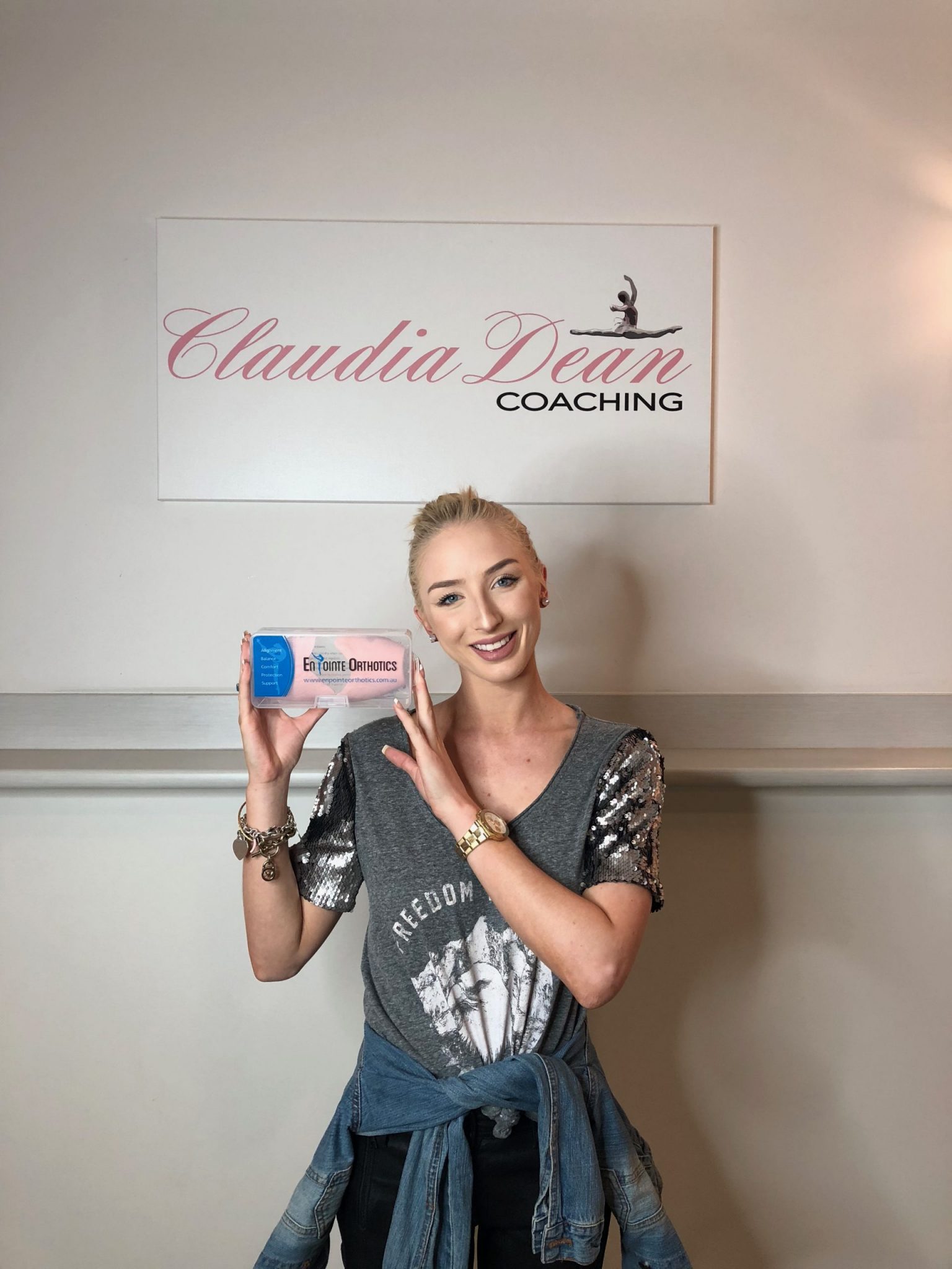 Claudia Dean with En Pointe Orthotics 