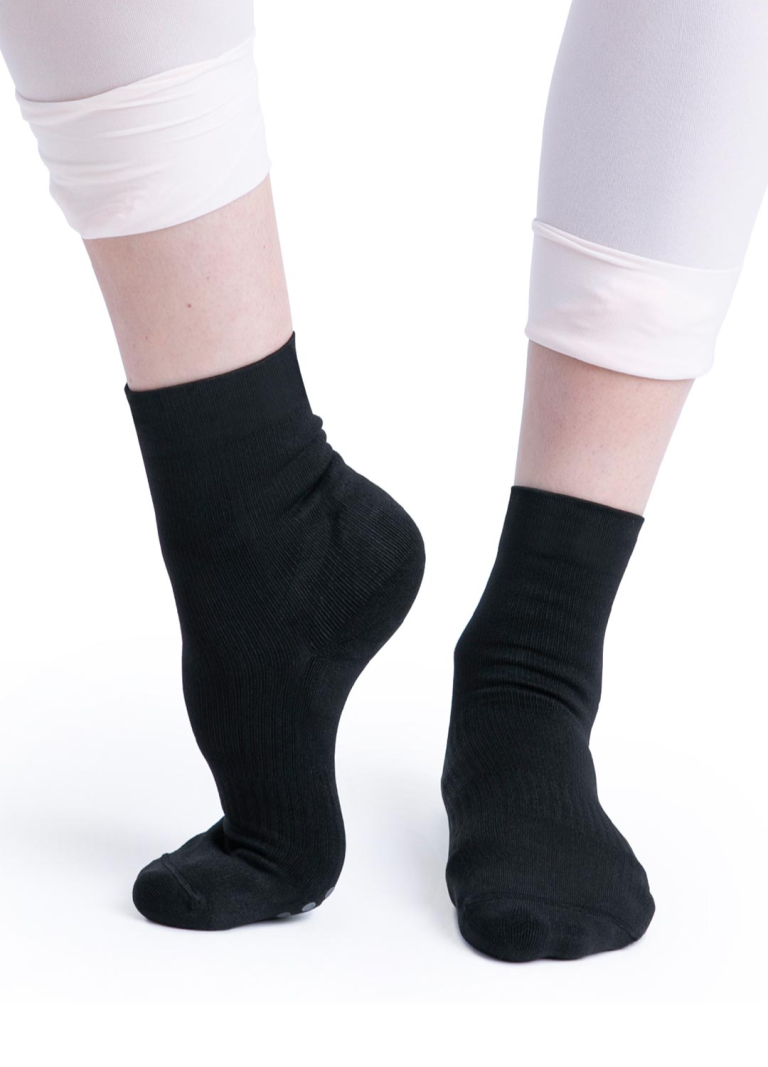 Capezio Lifeknit Sox - Black - Dance Desire Dance Store